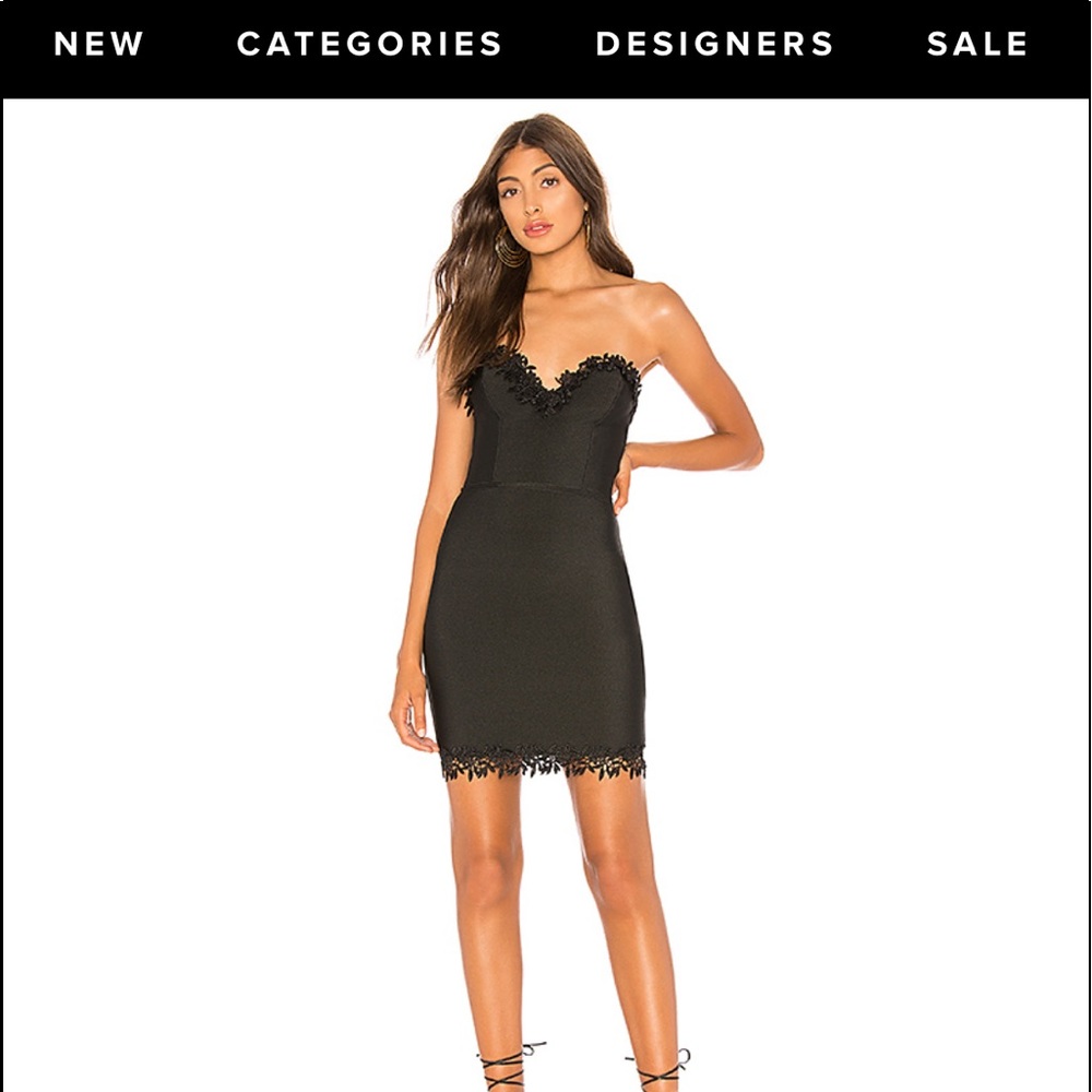 Revolve by the way bandage dress size XS